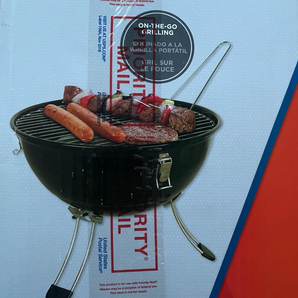 Coleman Party Ball Charcoal Grill, Black, Steel
